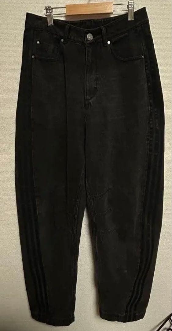 Adidas ADILENIUM シーズン3 バナナフィット デニムパンツ 26