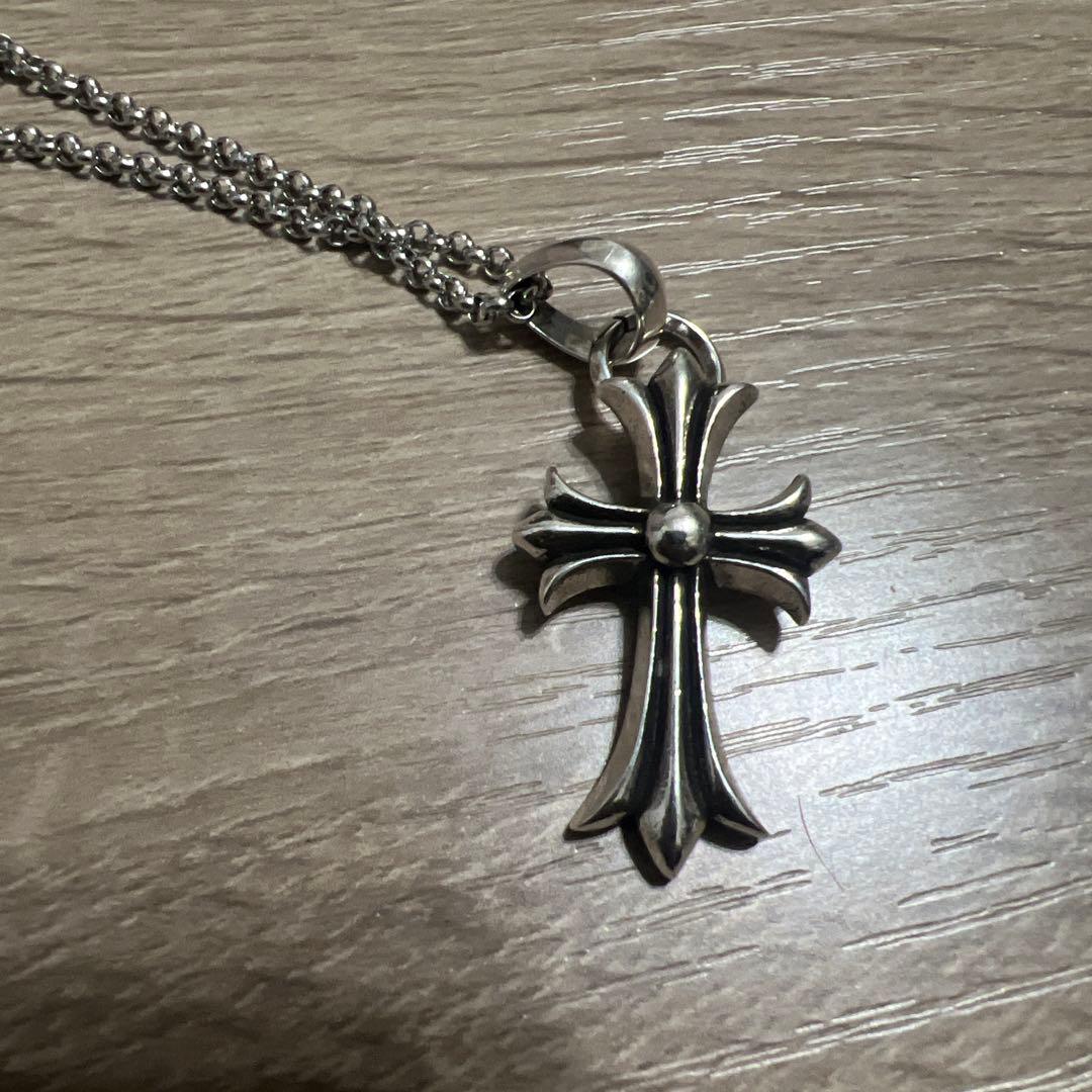 シルバー925クロスネックレス