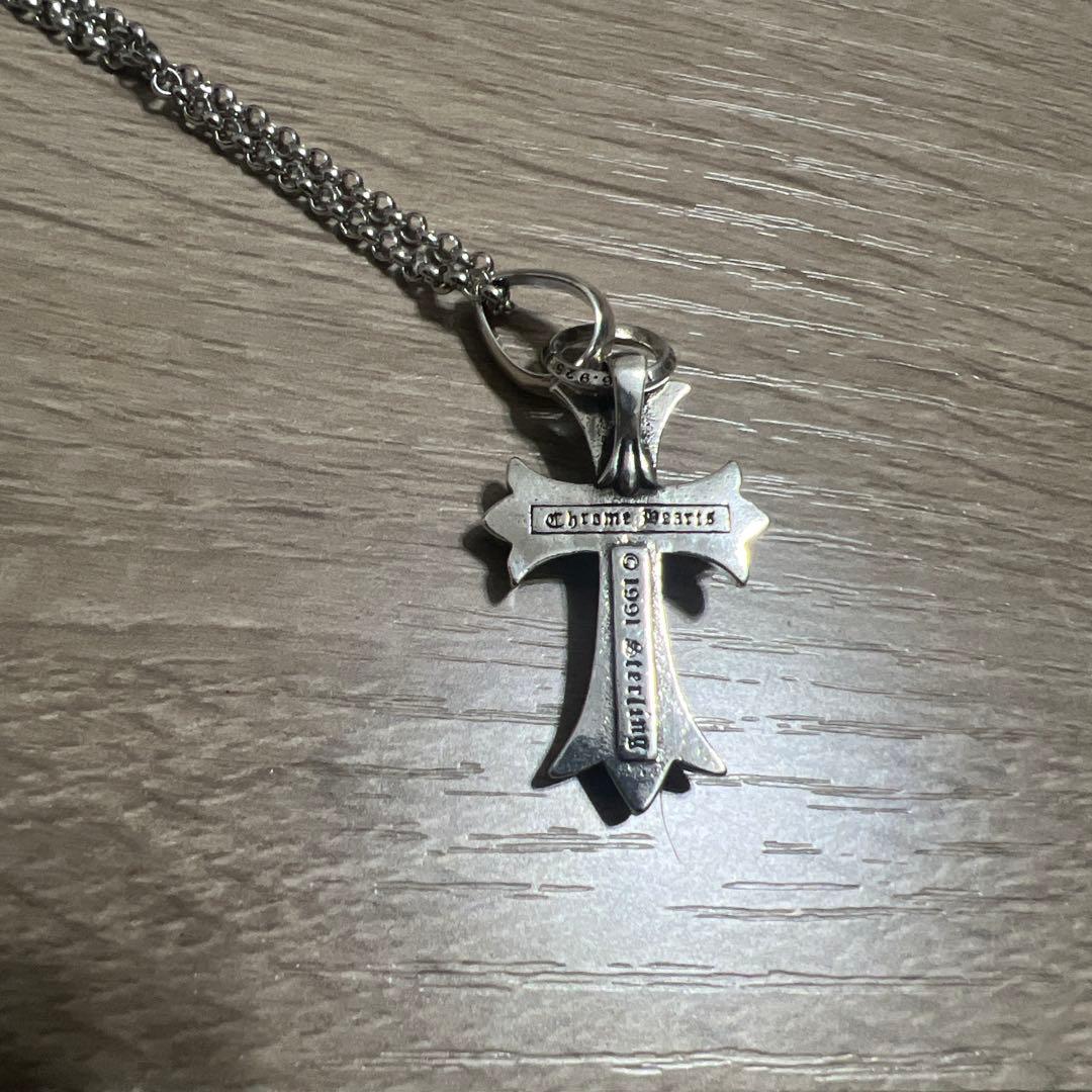 シルバー925クロスネックレス