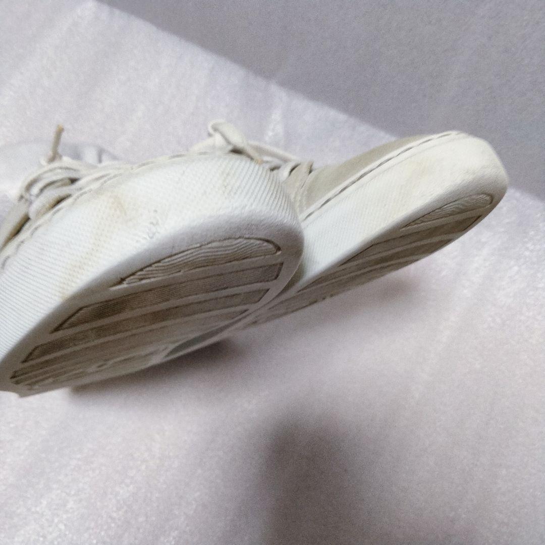 CHANELメッシュスニーカーココマークホワイト×グレーベージュ系 24cm前後