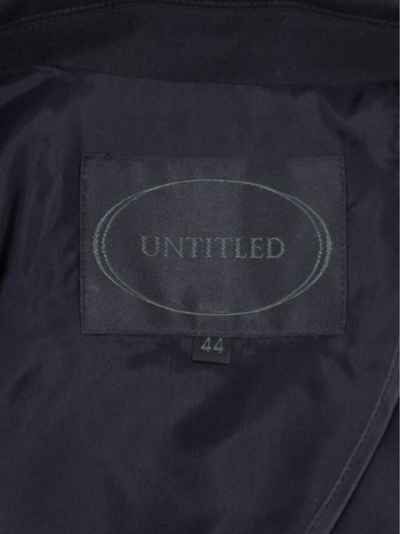 入園入学セレモニー UNTITLED ブラックパンツスーツ 大きい サイズ44