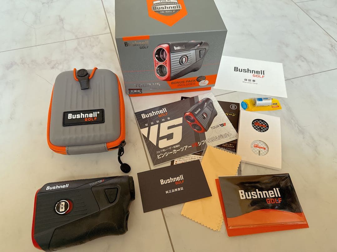 Bushnell Tour V5 ゴルフ用距離計