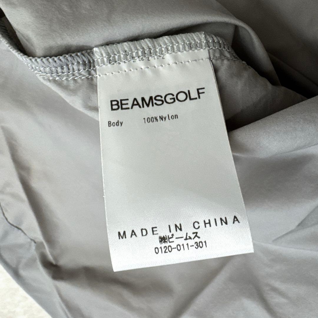 ORANGE LABEL ナイロン ハーフジップベスト　撥水　ストレッチ