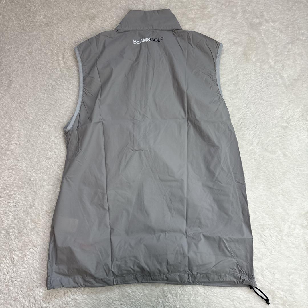 ORANGE LABEL ナイロン ハーフジップベスト　撥水　ストレッチ