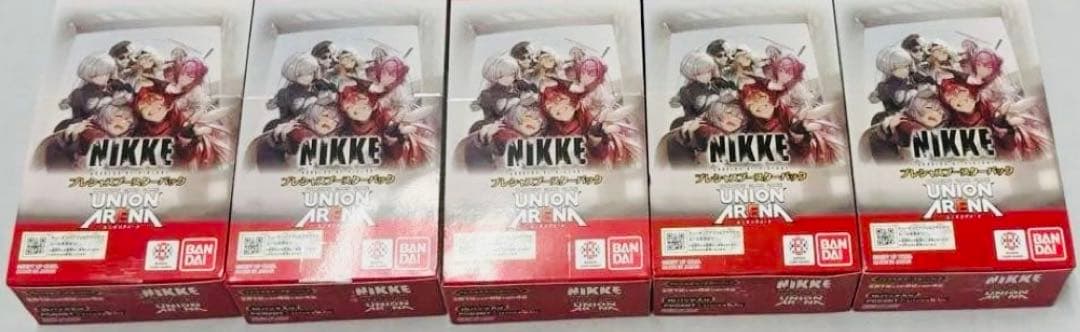 NIKKE 勝利の女神 プレシャスブースターパック ユニオンアリーナ 5box
