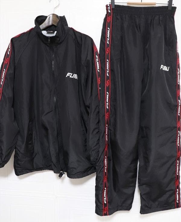 S*Z様 FUBU セットアップ　ナイロン　ブラック
