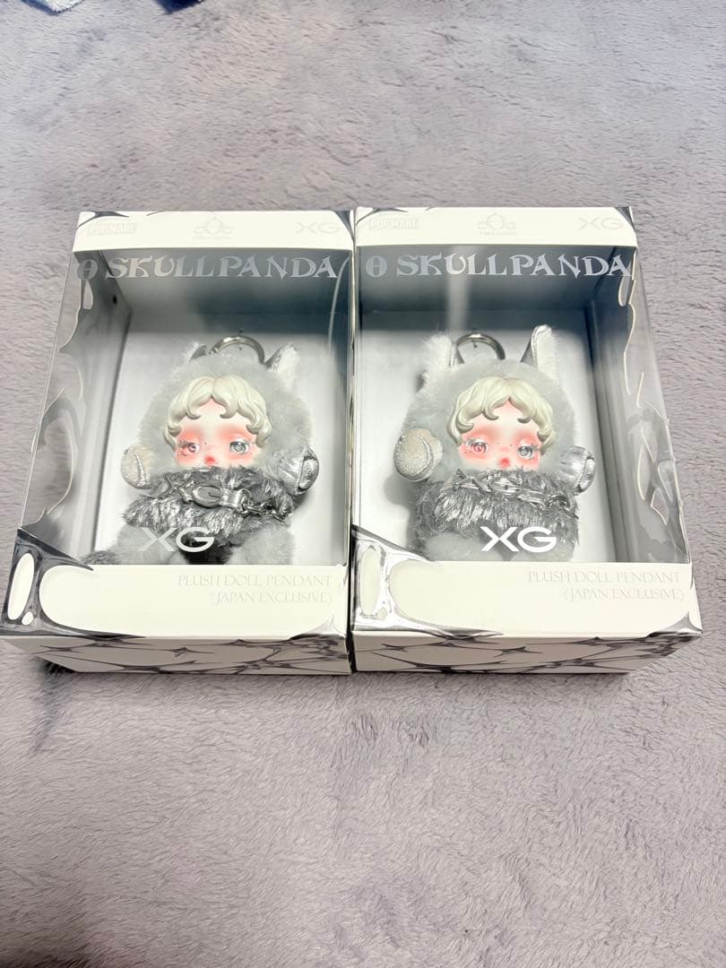 POPMART XG スカルパンダ ぬいぐるみペンダント2個　正規品