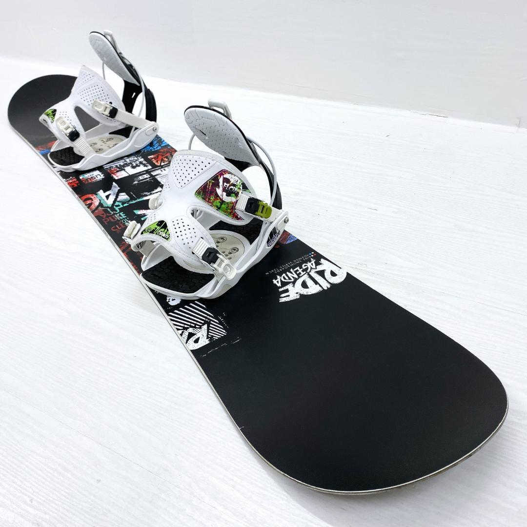 RIDE AGENDA ライド スノーボードセット 156cm 26～28cm