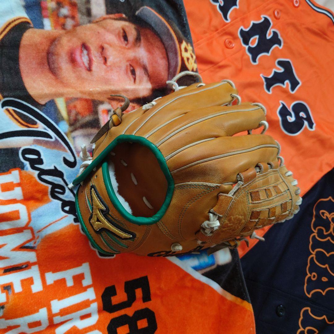 NPBプロ野球 選手支給硬式グローブ　ミズノ