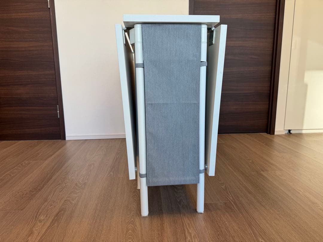 IKEA ゲートレッグテーブル　カルヘル　収納付き　ダイニングテーブル