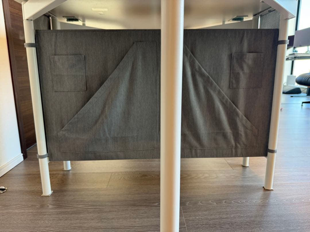 IKEA ゲートレッグテーブル　カルヘル　収納付き　ダイニングテーブル