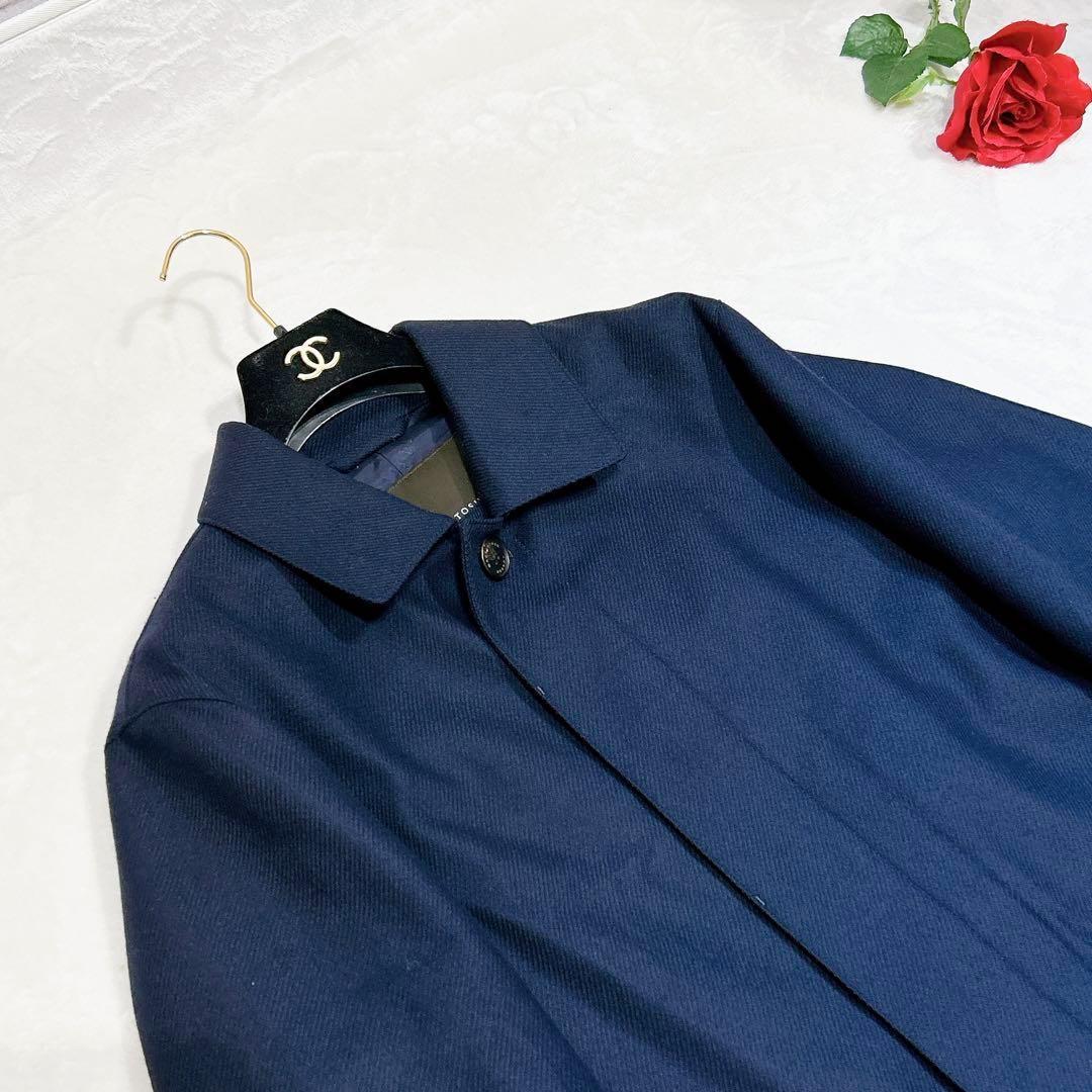 ほぼ未使用✨　マッキントッシュ　ダンケルド　ステンカラー　コート　ネイビー　42