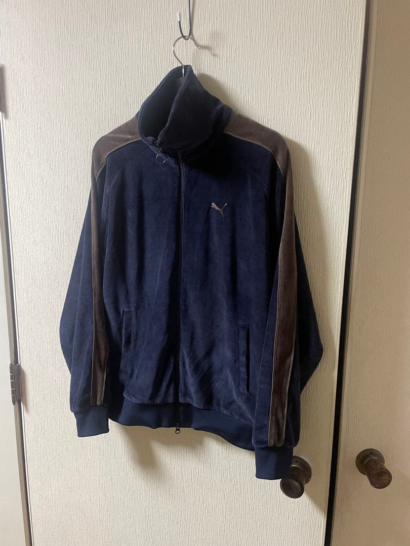 PUMA / プーマ 別注 \"T7\" ベロア トラックジャケット