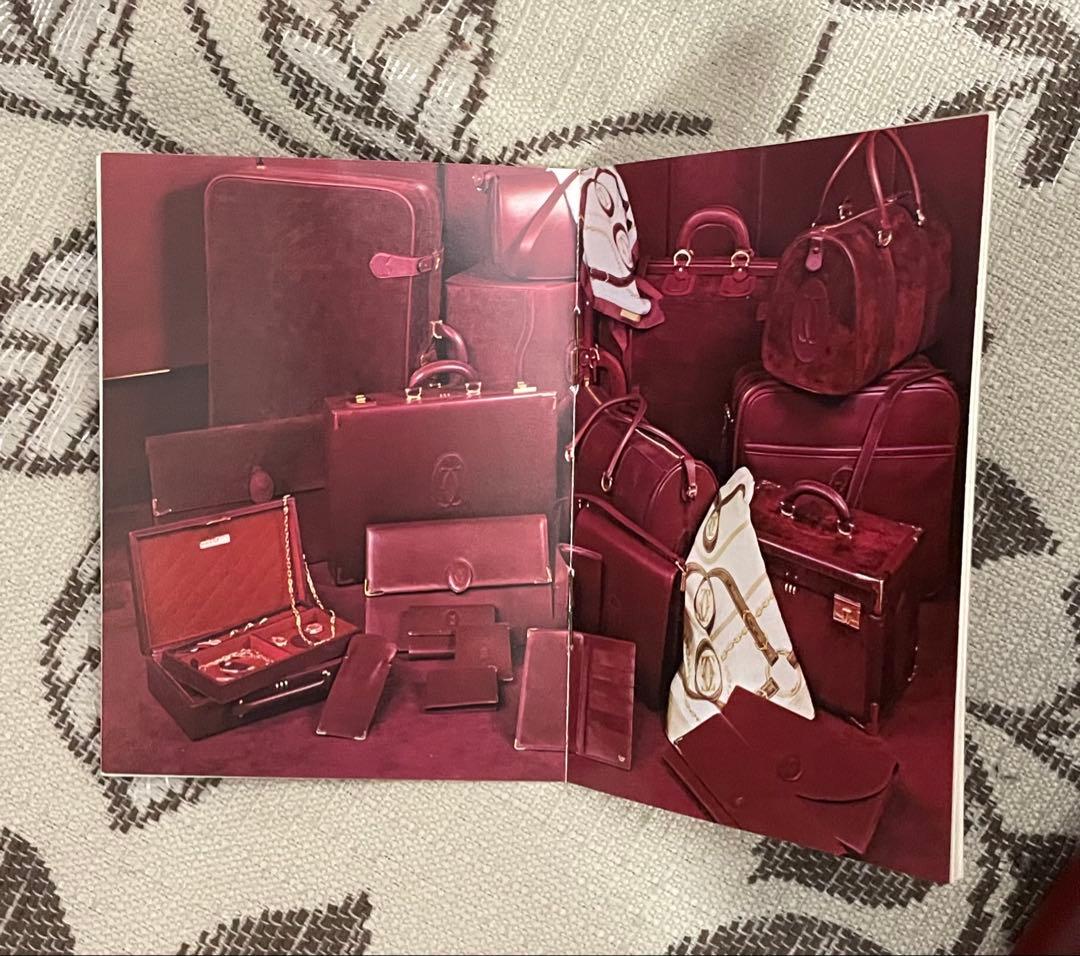 ヴィンテージ　Cartier マストライン ボストンバッグ カルティエ