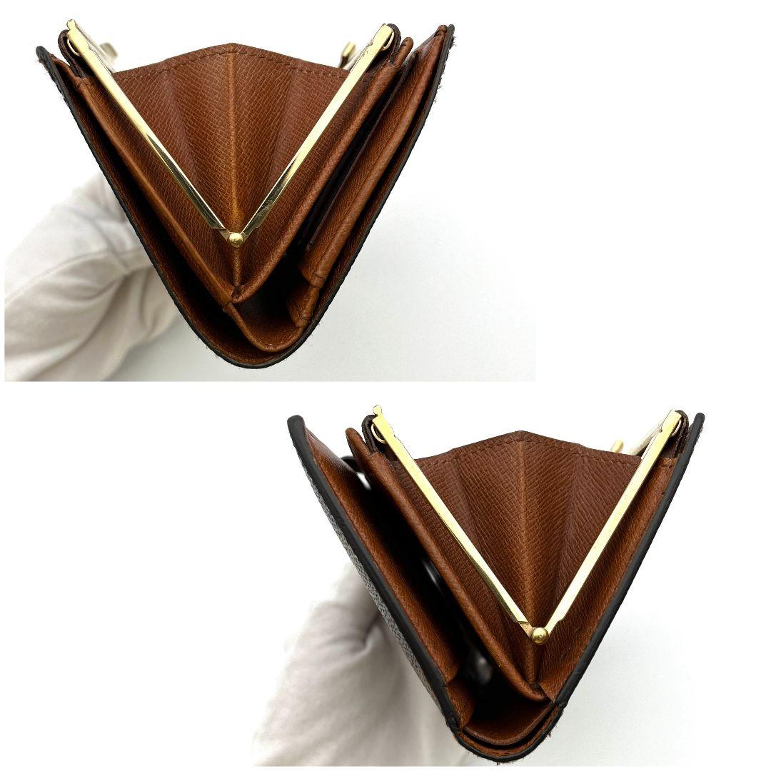 ✨良品✨ルイヴィトン モノグラム ポルトフォイユ ヴィエノワ がま口 折り財布