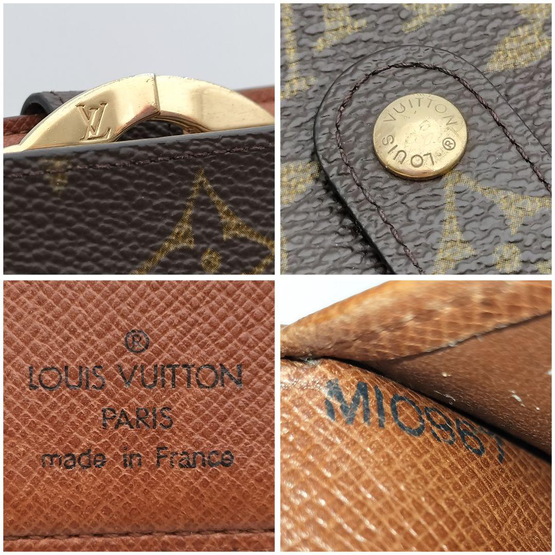 ✨良品✨ルイヴィトン モノグラム ポルトフォイユ ヴィエノワ がま口 折り財布