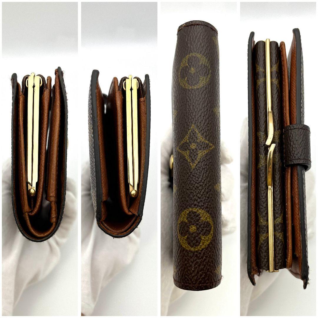 ✨良品✨ルイヴィトン モノグラム ポルトフォイユ ヴィエノワ がま口 折り財布