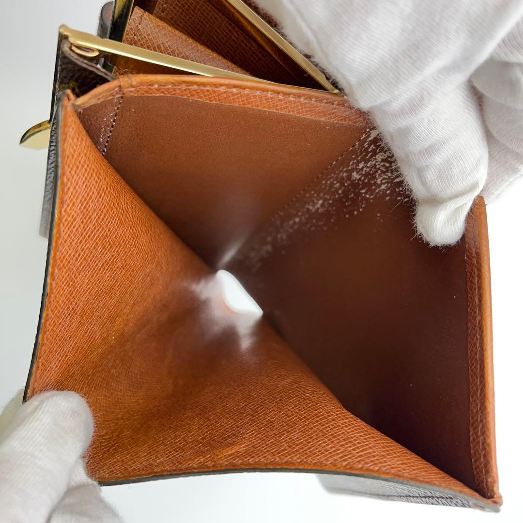 ✨良品✨ルイヴィトン モノグラム ポルトフォイユ ヴィエノワ がま口 折り財布
