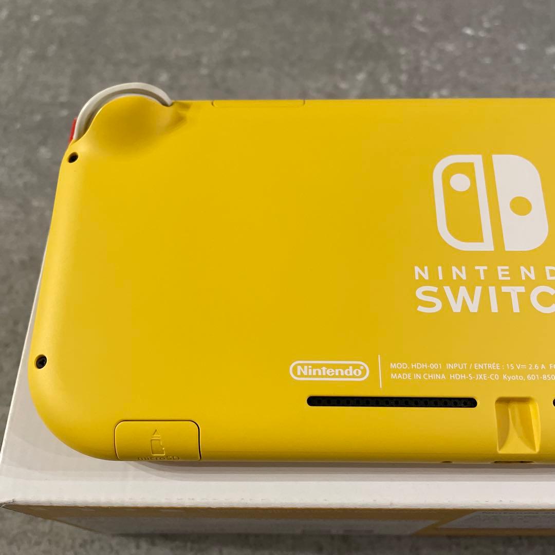 Nintendo Switch Lite イエロー 本体、カバーケースセット