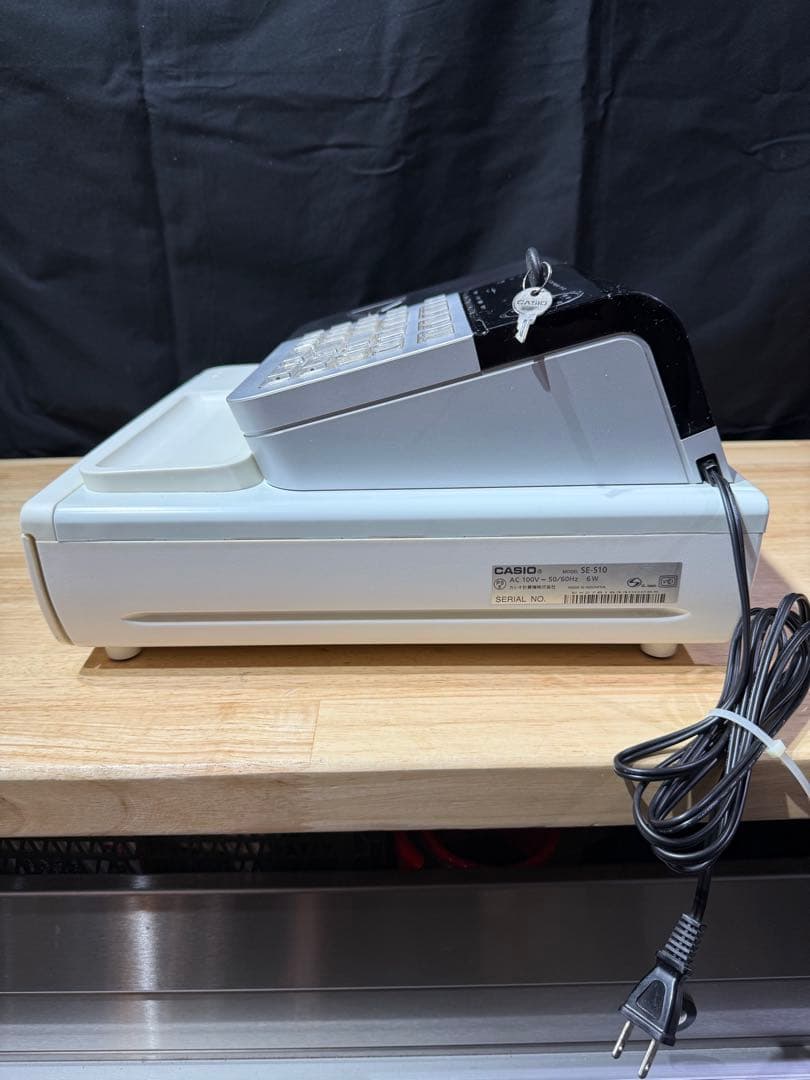 CASIOカシオ電子レジスター（SE-S10）② 中古品 簡易動作確認済み