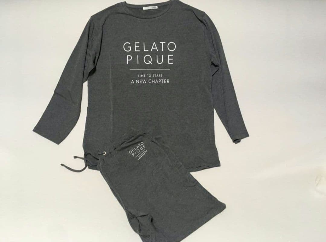 gelato pique☆ジェラピケ☆上下セット☆ロンT☆パジャマ☆薄手☆新品