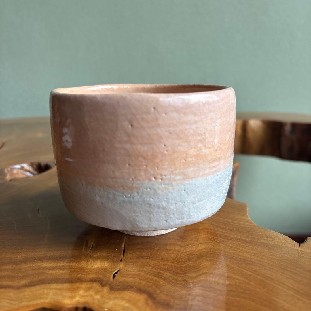 「兜画」楽入窯 吉村楽入 楽焼 五月兜 抹茶碗 茶道具 共箱(71)