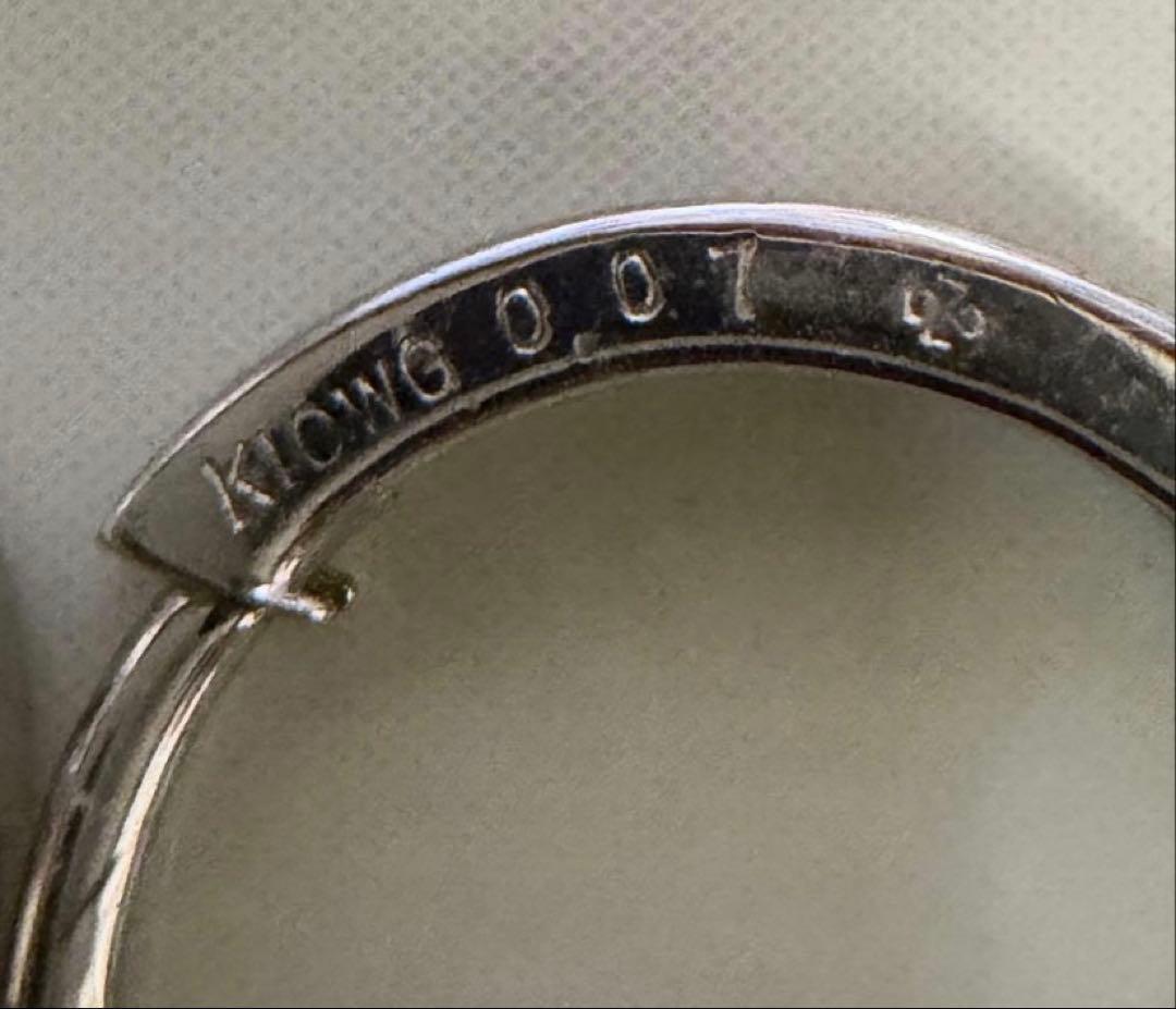 専用！ジュエリーマキ K10 フープピアス ダイヤ ホワイトゴールド