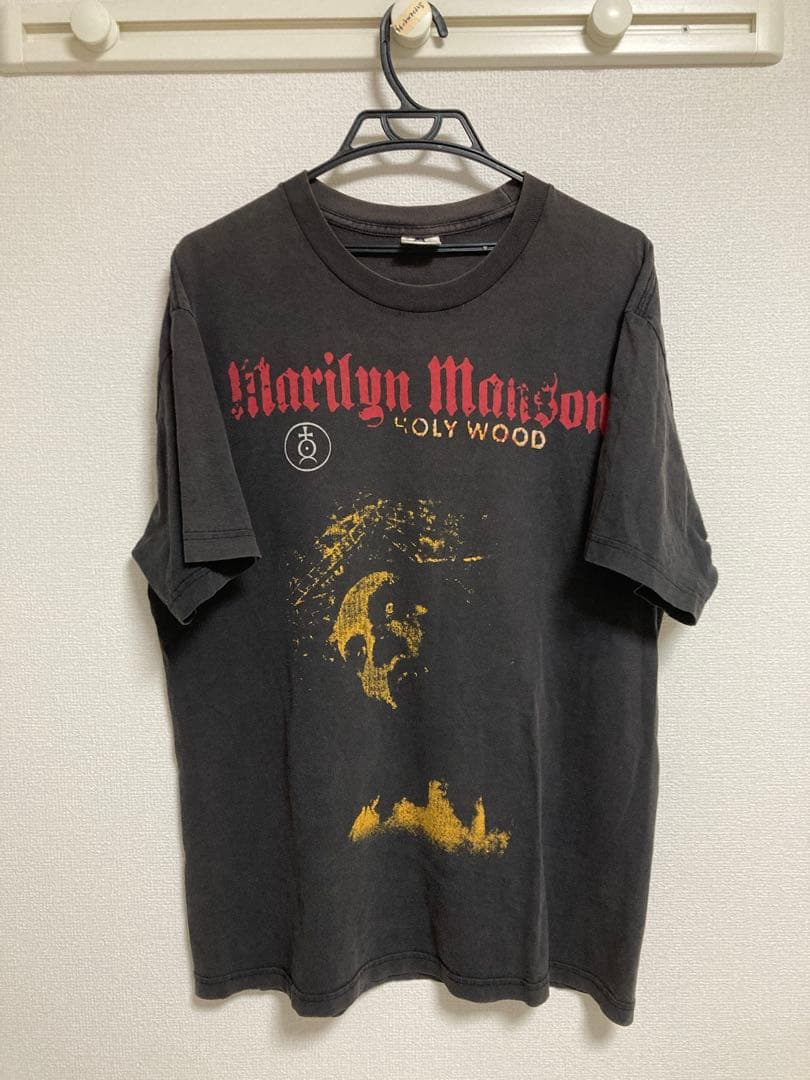 希少◎Marilyn Manson Holy Wood Tシャツ XL