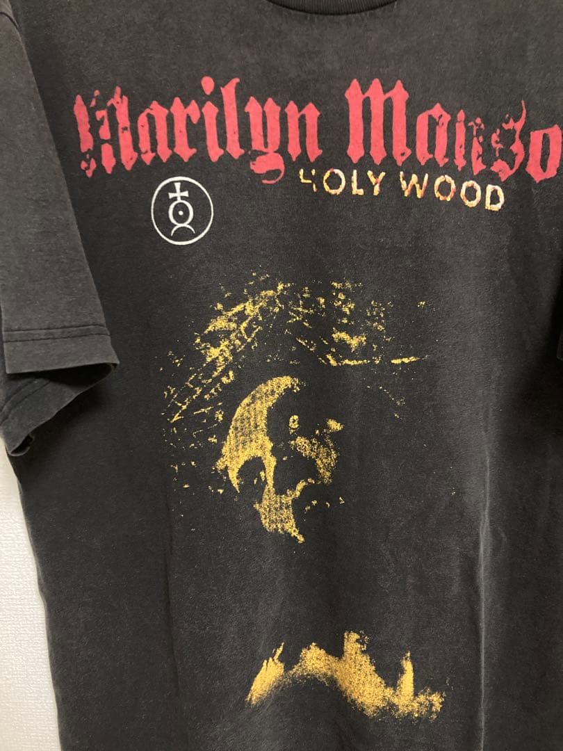 希少◎Marilyn Manson Holy Wood Tシャツ XL