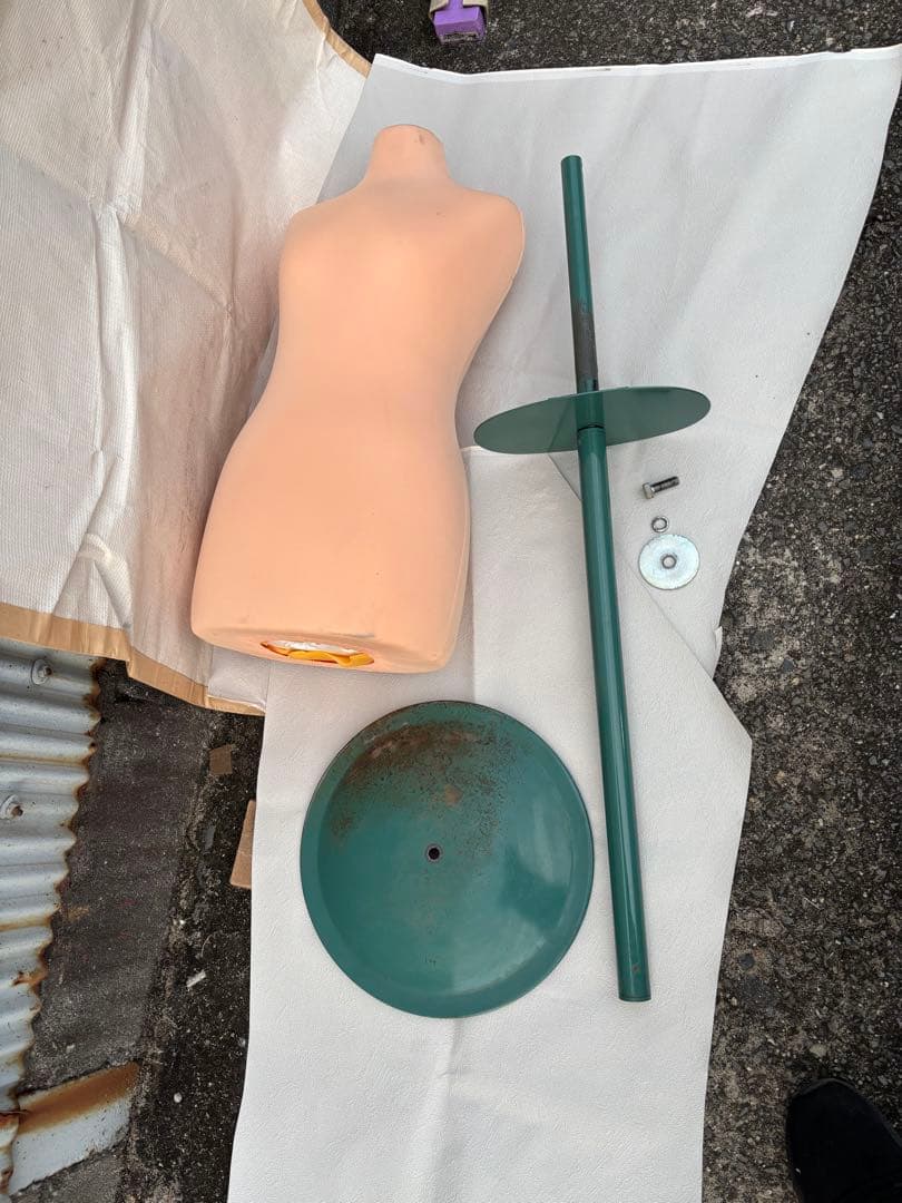 和装トルソー　べージュ着付けマネキン 和装ボディ女性用 　着物着付け