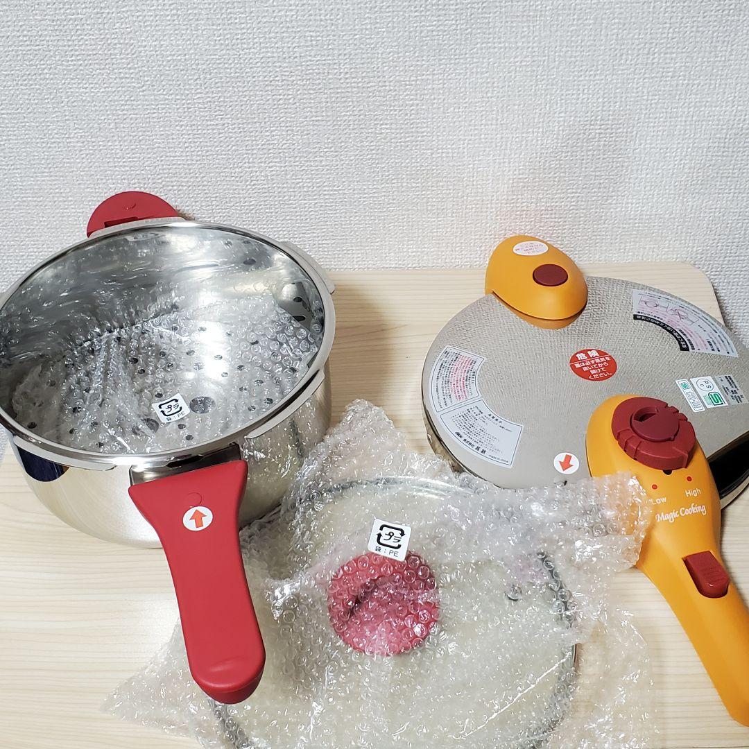 【未使用】マジッククッキング 3.0L 圧力鍋 MK-1 松居一代