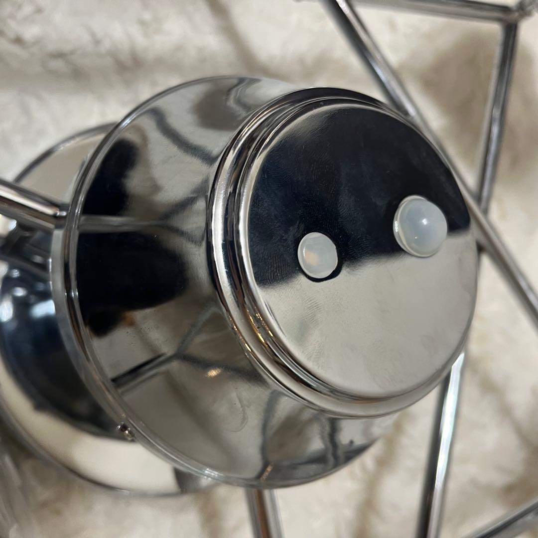 キシマ　シャンデリア　シーリングライト　amp51308 シルバー　美品