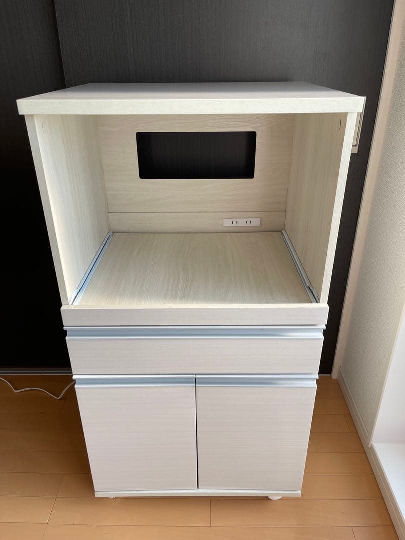 [最終値下げ！！！]木製キッチンボード　ホワイト