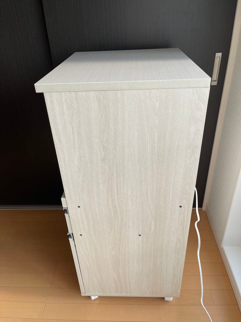 [最終値下げ！！！]木製キッチンボード　ホワイト