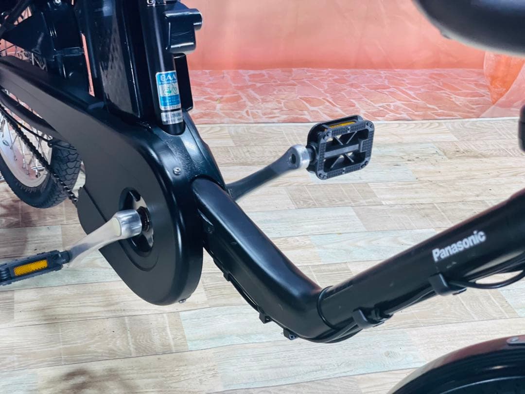 パナソニックギュット⭐️12AH！子供乗せ電動アシスト自転車Y2628