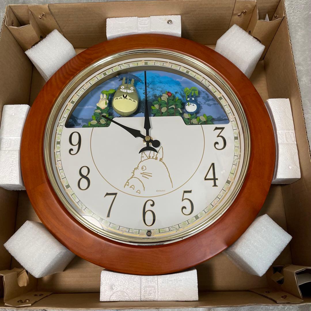 となりのトトロ 掛け時計 からくり時計