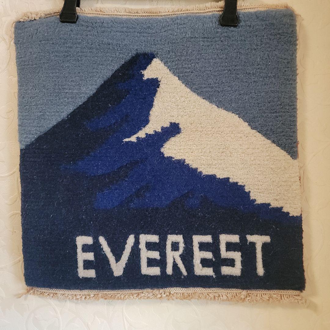 売約済みです！　2枚　ウール 100%ラグ　ネパール産　アンティークマット