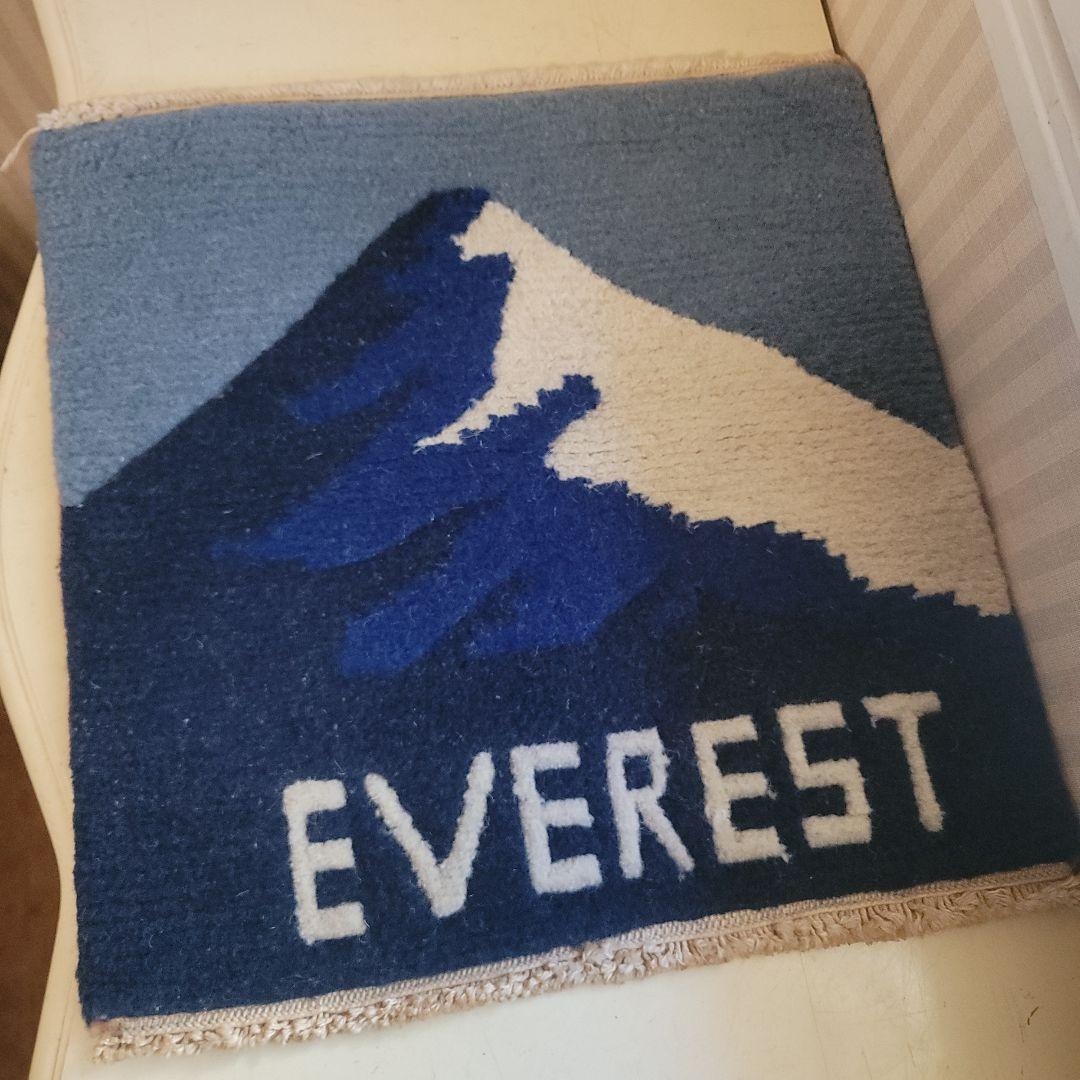 売約済みです！　2枚　ウール 100%ラグ　ネパール産　アンティークマット