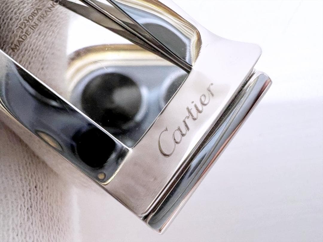 美品　Cartier　カルティエ　サントス　ドゥ　マネークリップ　コンビカラー