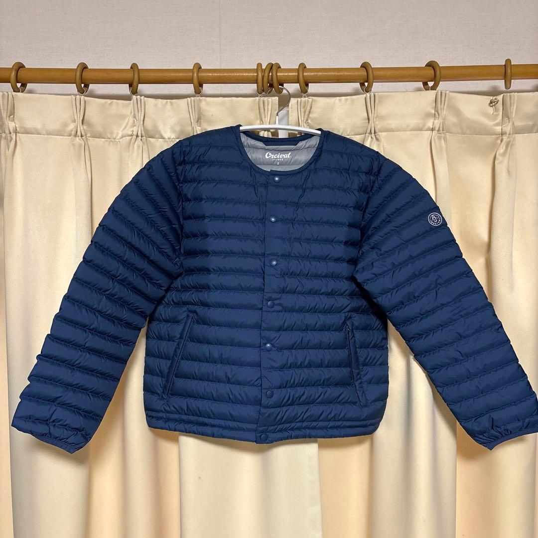 Orcival ネイビー ダウンジャケット サイズ2 オーシバル