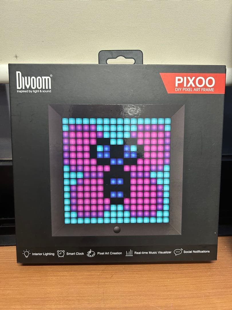 Divoom Pixoo 64 ピクセルアートクラウドフレーム