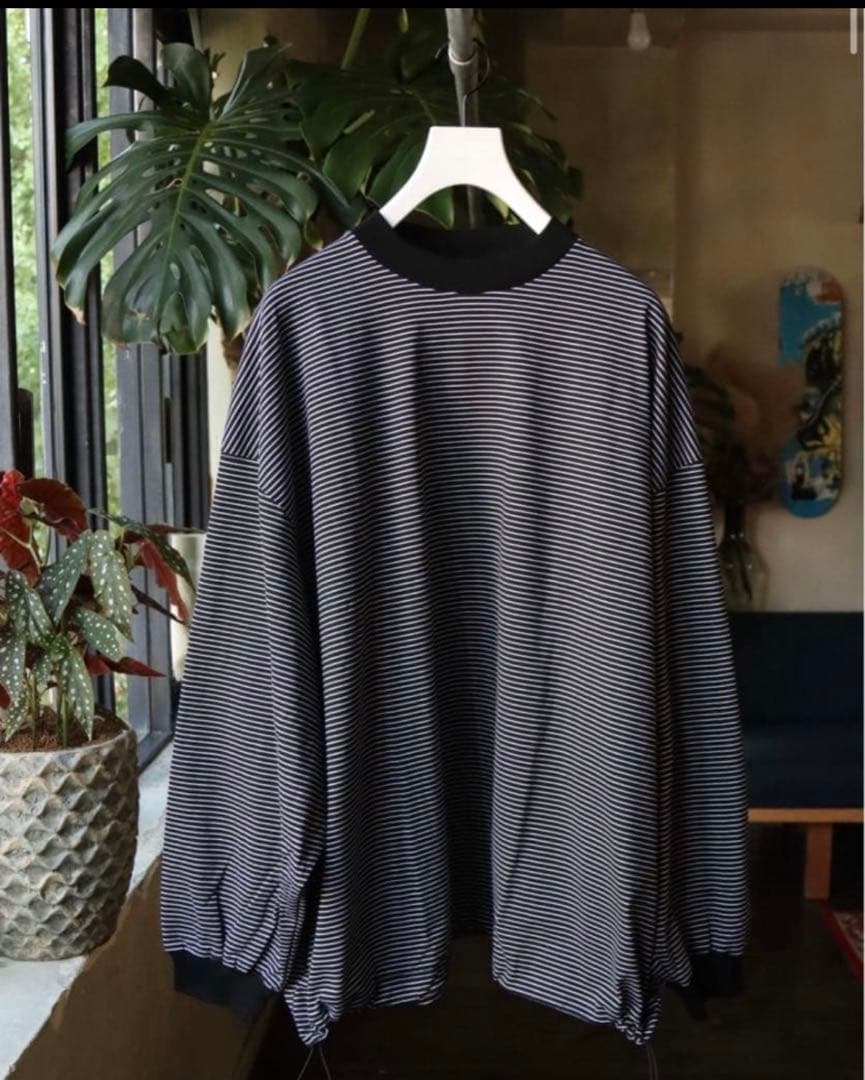 is-ness イズネス　balloon long sleeve tシャツ