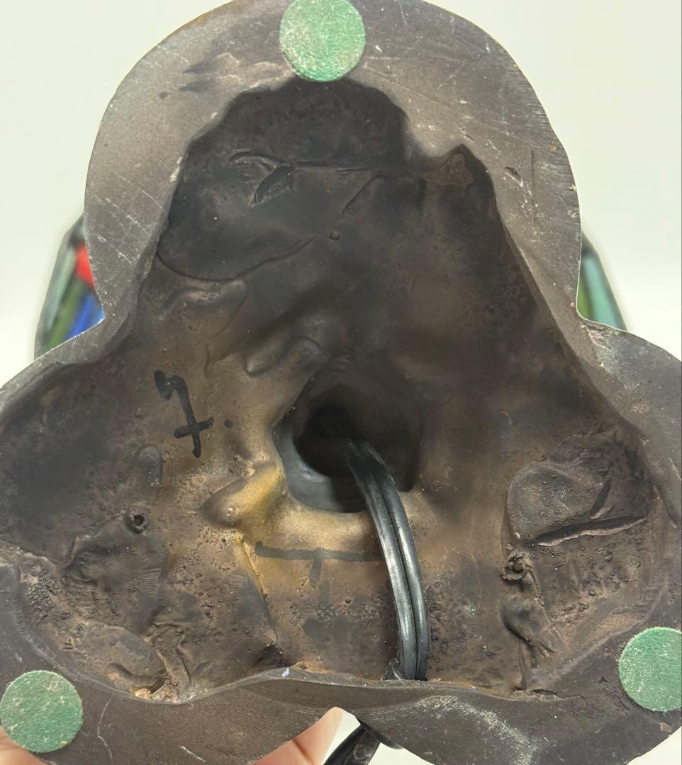 ステンドガラス　ルームスタンド　蜻蛉　インテリア　送料込み251118