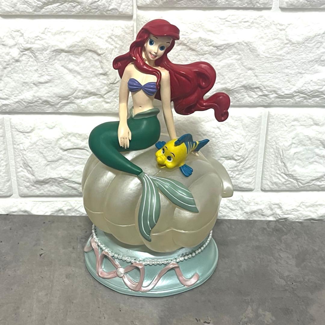 希少 レア アリエル LEDライト 貝殻型 約15cm