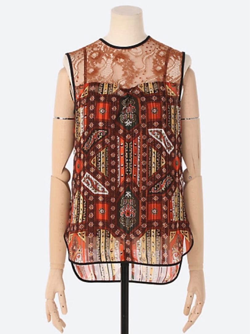 トップス Mame Stained Glass Printed Top