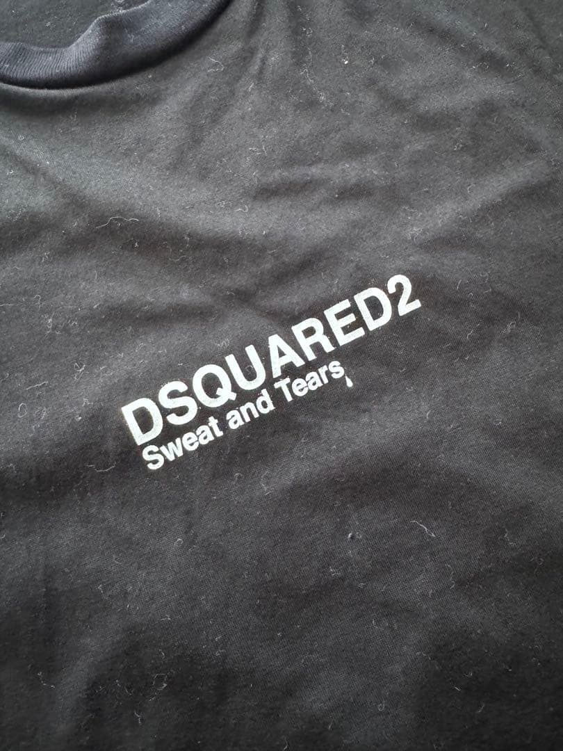 DSQUARED2 ブラック ロンt XXL