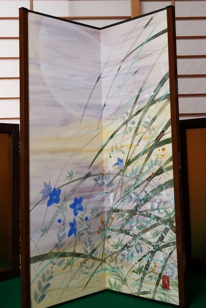 きいかわ宗圓作　屏風