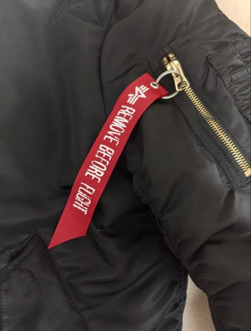 Alpha industry MA-1 フライトジャケット ブラック