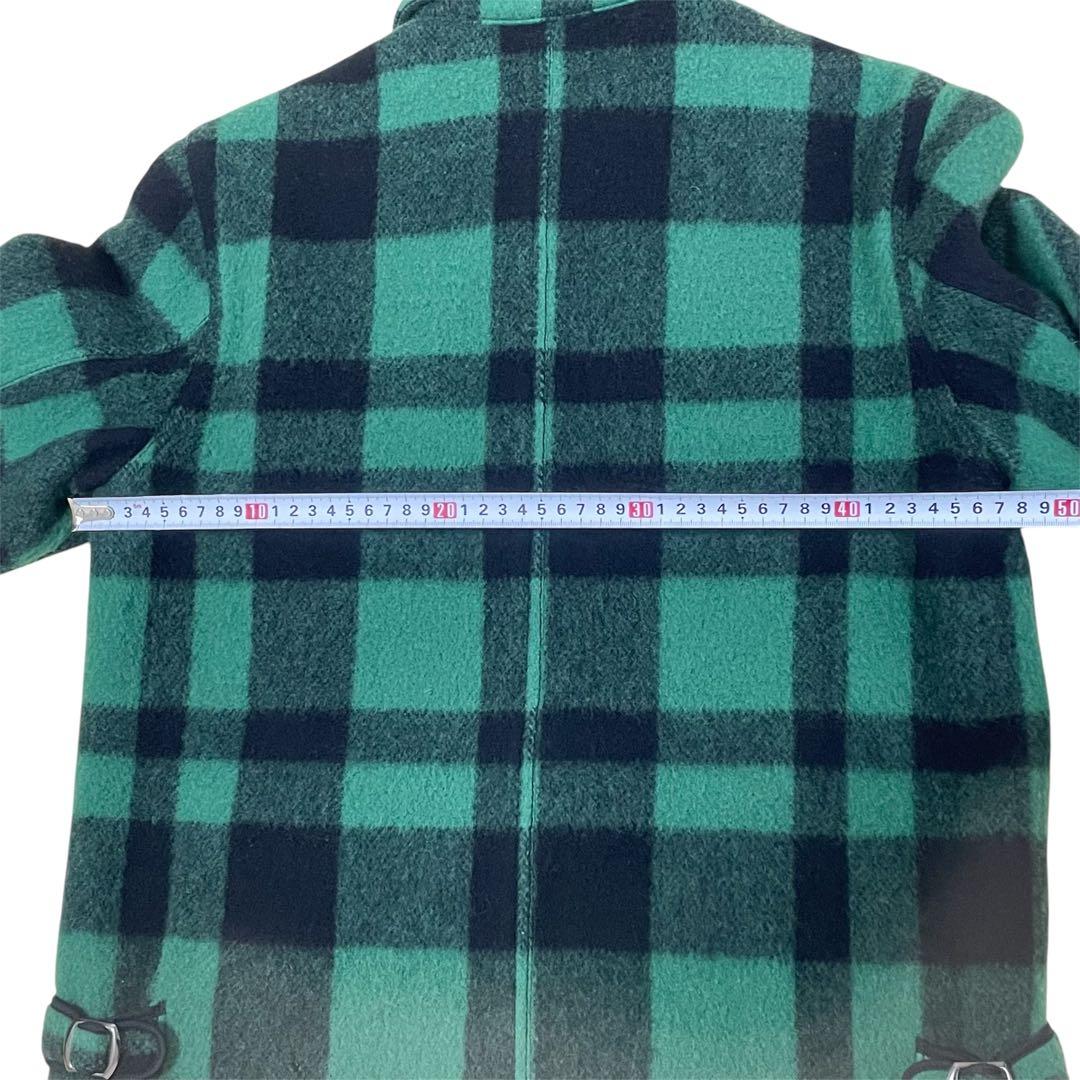 【良好】クーティーcootie バッファローチェック　メルトンCPOジャケットM