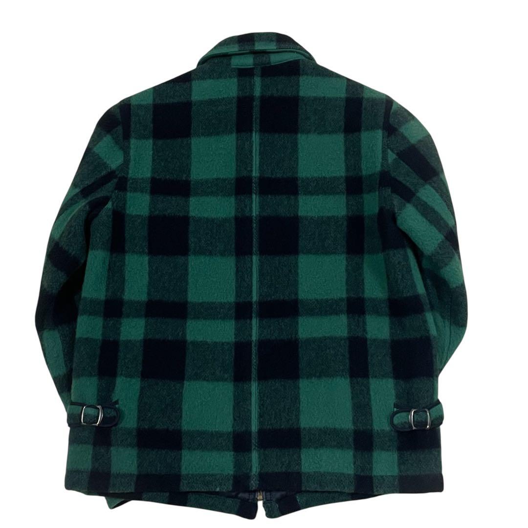 【良好】クーティーcootie バッファローチェック　メルトンCPOジャケットM